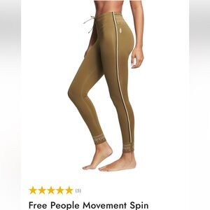 Free people movement embroidered leggings